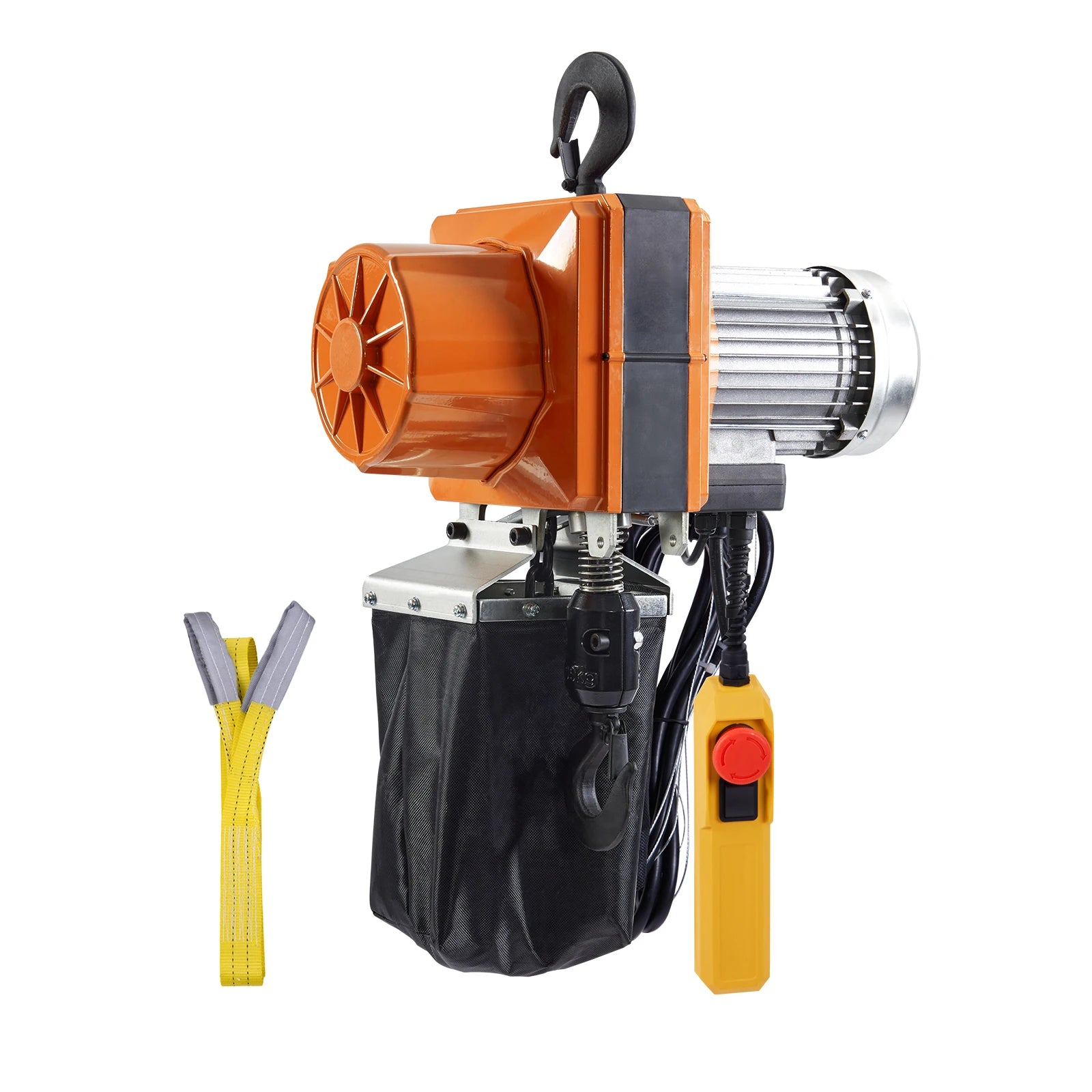Elektrisk Kedjetalja 1000 kg - Enfas Lyftvinsch med Trådstyrd Kontroll