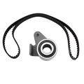 Kamremskit med Spännrulle för Volvo Penta OHC AQ120 AQ125 AQ131 AQ140 AQ145 AQ151 Black Silver