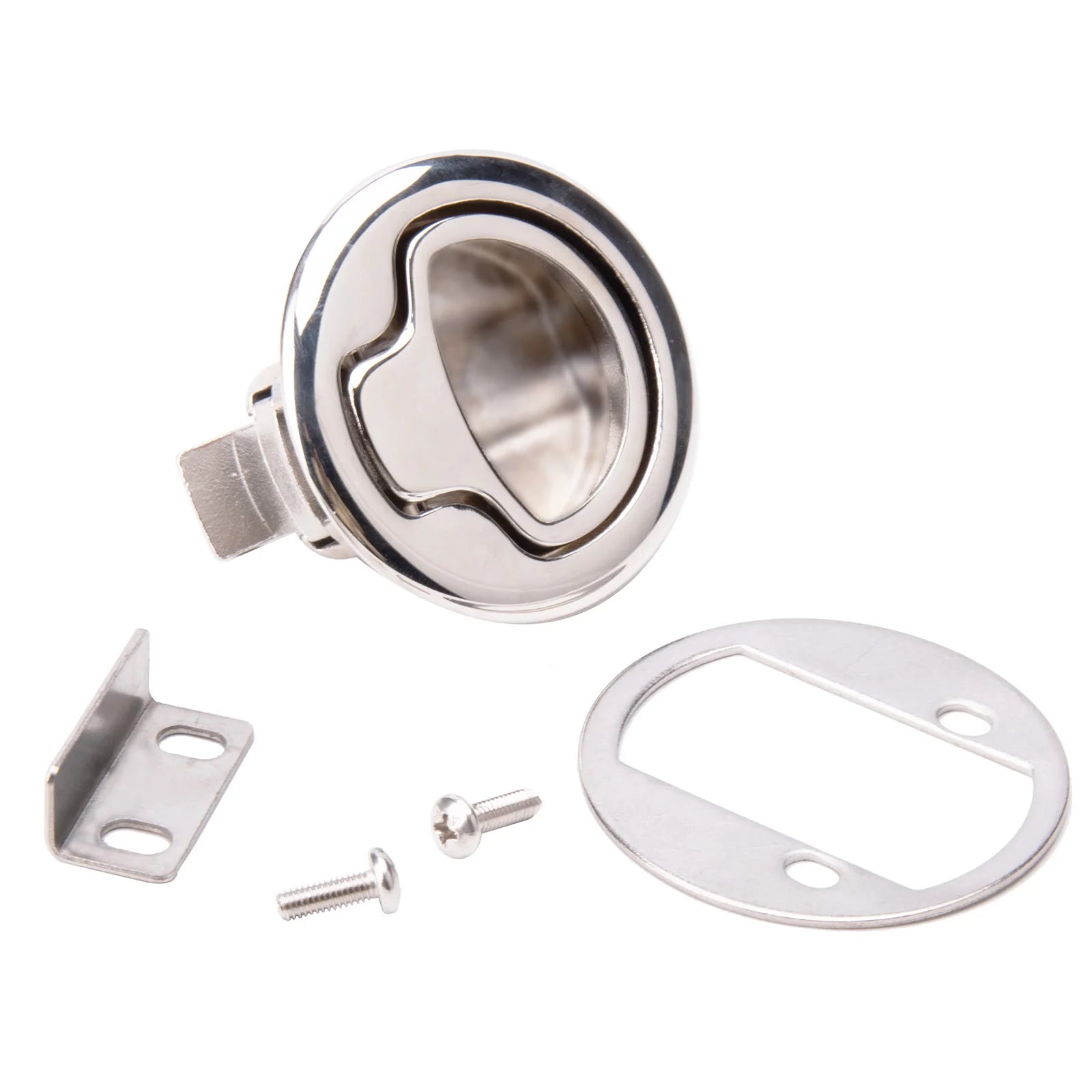 2 Inch Marine Boat Latch Turning Lock Deck Hatch 316 Stainless Steel for Yacht RV