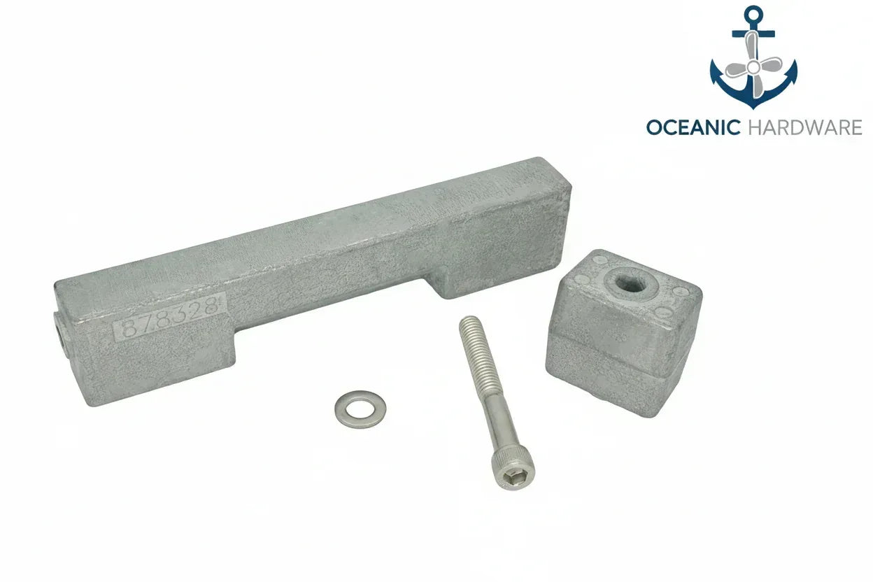 Zinkanod Kit för Båtmotor - Johnson Evinrude OMC 90-225 HP 5007089 433580