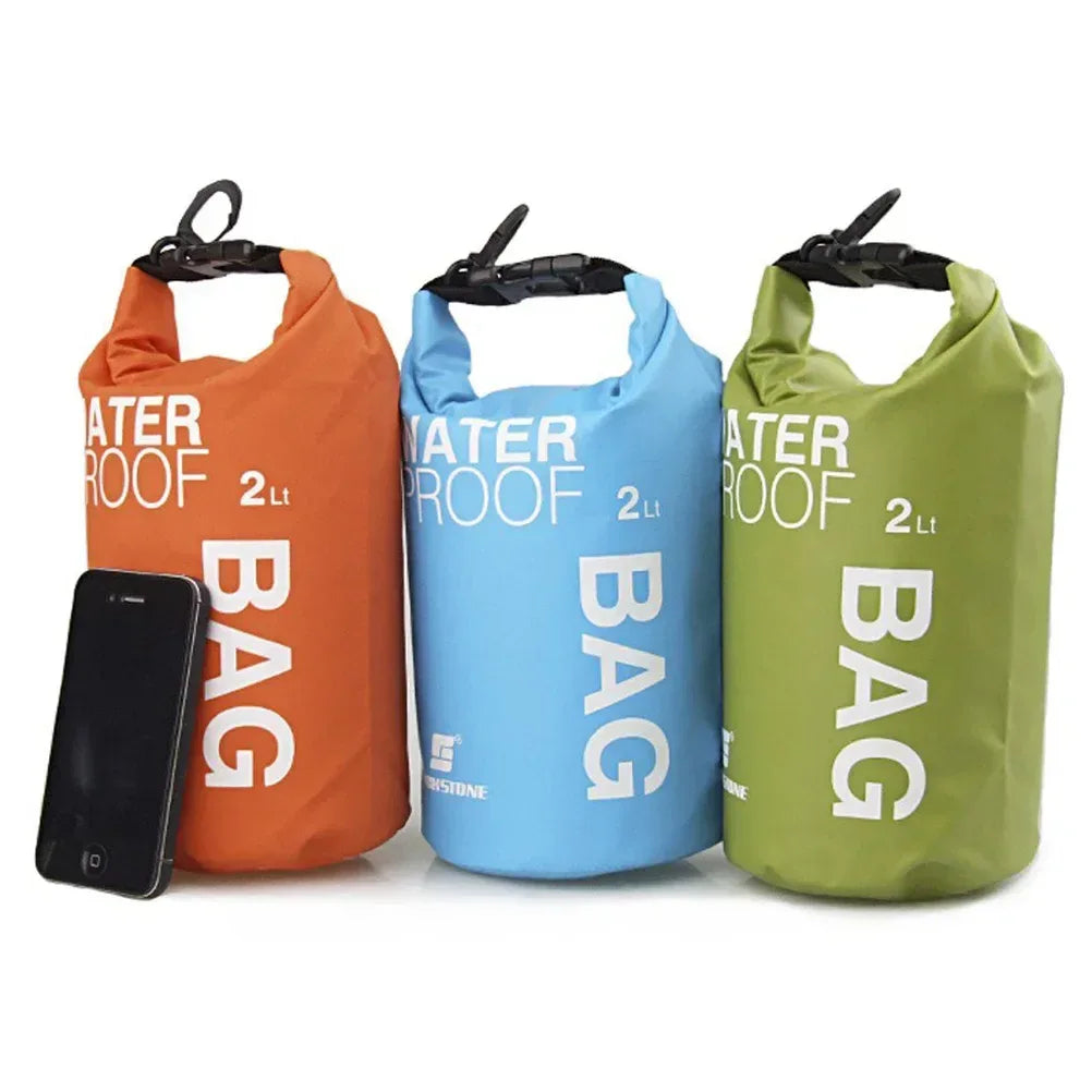 Vattentät Drybag 2L - Kompakt Förvaringspåse för Outdoor & Vattensport