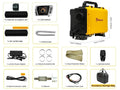 8KW Dieselvärmare 12V/220V med Bluetooth & Intern Cirkulation – Bil, Husbil, Tält