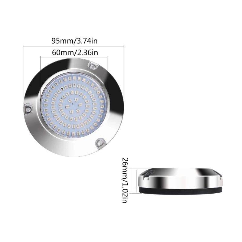 Premium LED Navigationsbelysning för Båt - 90 LED Akterspegel Lampa