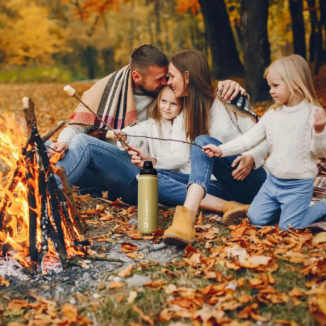 Termos 750ml Rostfritt Stål – Håller Varmt & Kallt | BPA-fri | Grön