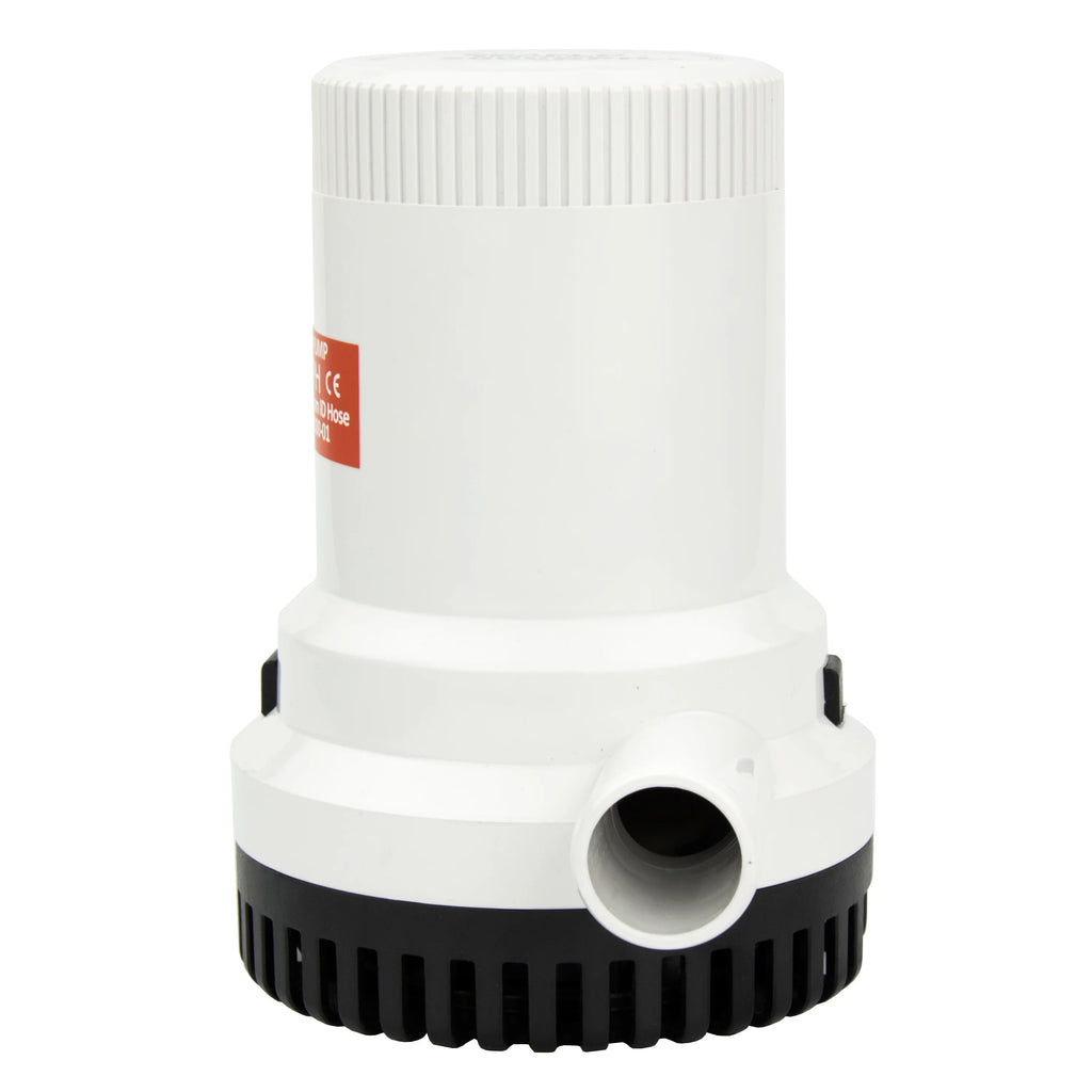 2000GPH 12V Marine Bilge Pump – Heavy Duty Submersible Electric Water Pump for Boat, RV, Yacht Drainage