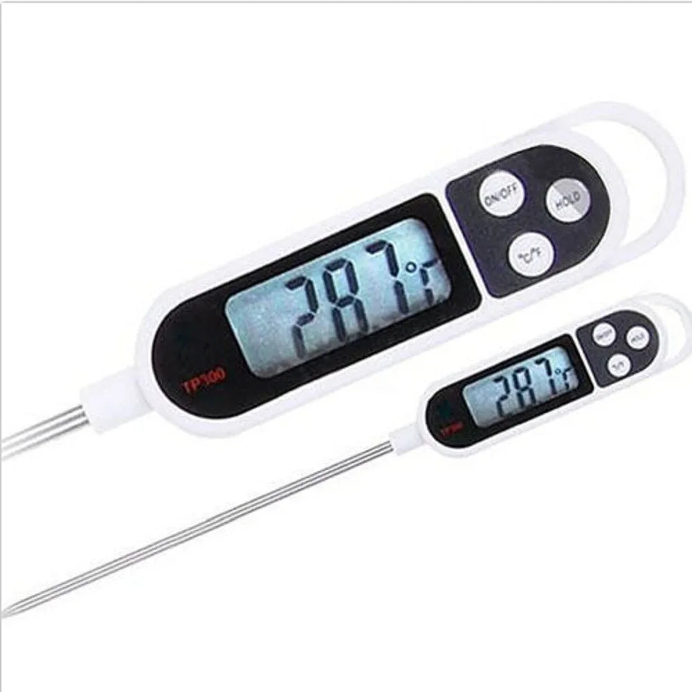Digital Instant Read Meat Thermometer Kitchen Cooking Food Candy Thermometer for Oil Deep Fry BBQ Grill Smoker Thermometer