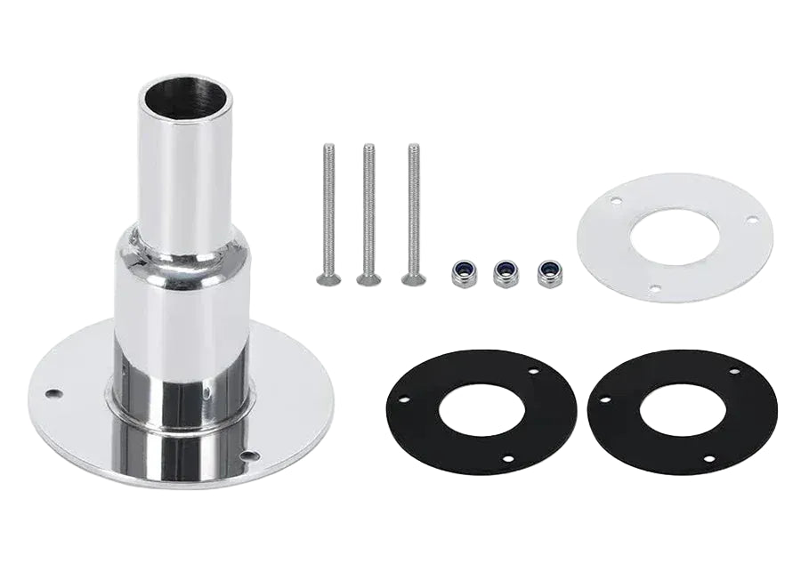 24mm Rostfritt Stål Genomföring för Dieselvärmare - Båt & Marin rak