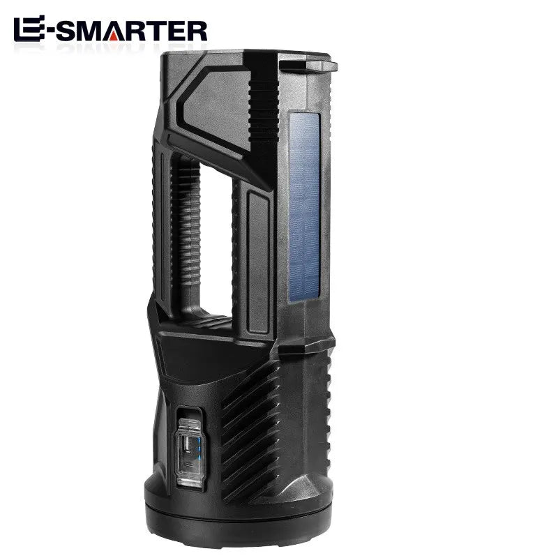 Kraftfull LED Strålkastare - Uppladdningsbar Söklampa med Powerbank 1800lm