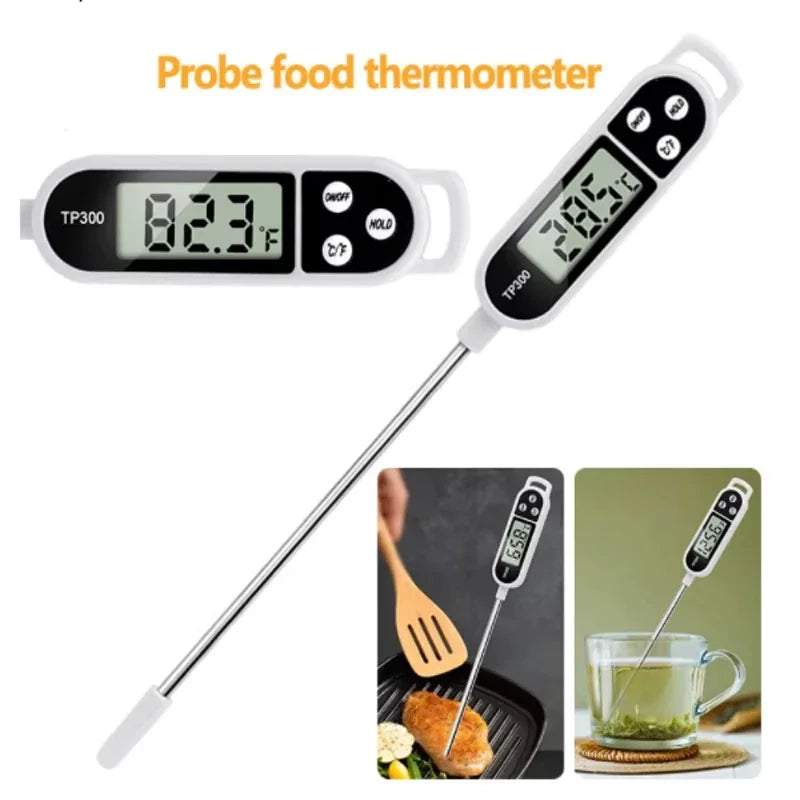 Digital Kitchen Food Thermometer TP300 Water Oil Thermometer for Meat Cooking Food Probe BBQ Electronic Oven Kitchen Tools