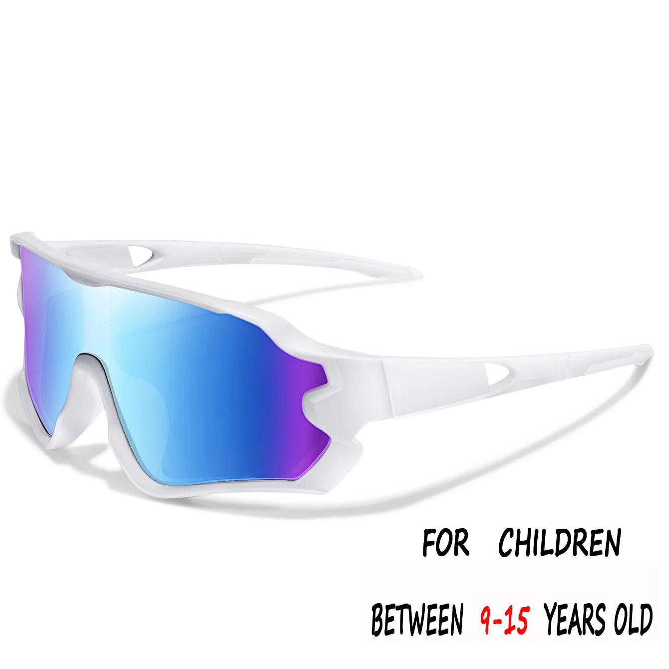 Barnsolglasögon UV400 – Sport & Utomhus för Barn 9–15 År AK-M-5