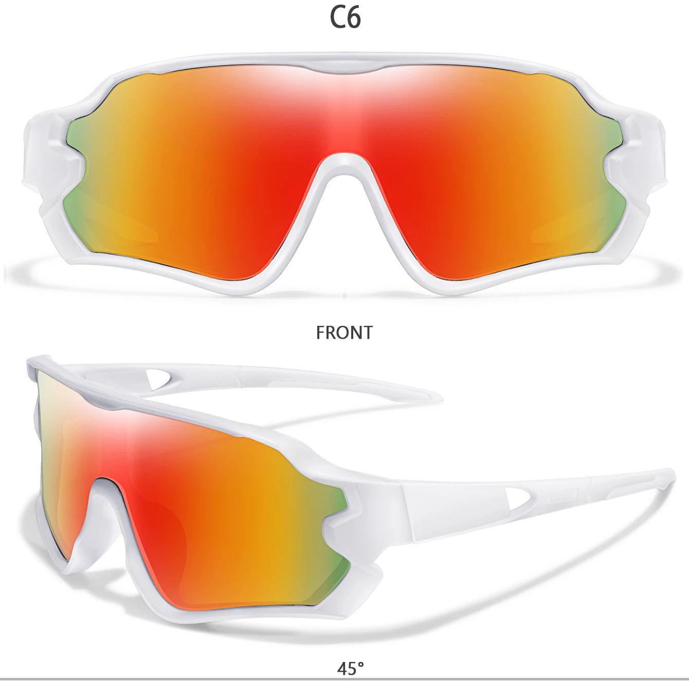 Barnsolglasögon UV400 – Sport & Utomhus för Barn 9–15 År