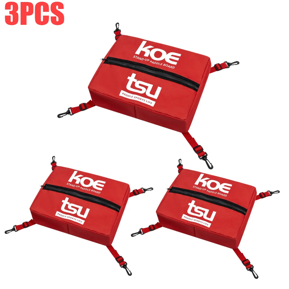 Paddleboard Kylväska - Isolerad Förvaringsväska för SUP Röd 3ST