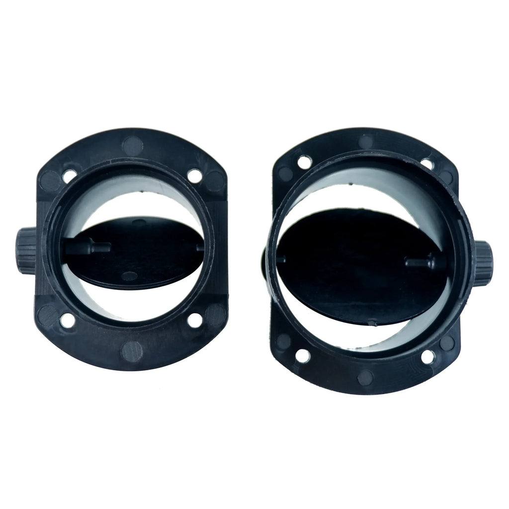 Y-Grenrör med Justerbar Ventil 60mm/75mm - Luftfördelning för Dieselvärmare