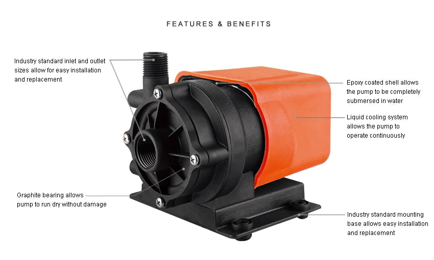 SEAFLO 230V Marin Luftkonditioneringspump