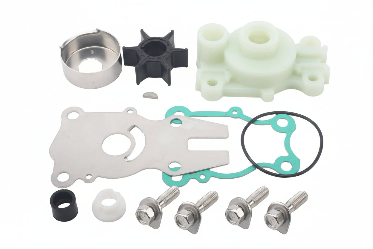 Vattenpump Impeller Reparationskit 63D-W0078-01 för Yamaha Utombordare 40-60 HK