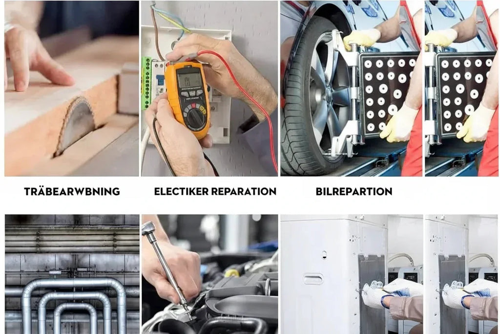 7 tum Multifunktionell Låstång - Kolstål Elektriker Halkfri Underhåll Hållbart Handverktyg