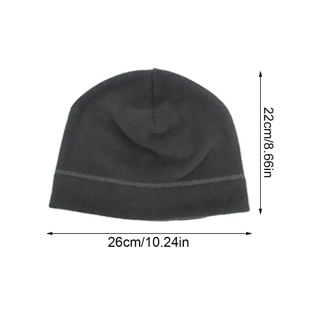 LED Beanie med Pannlampa - USB-Laddningsbar Vintermössa för Löpning & Cykling