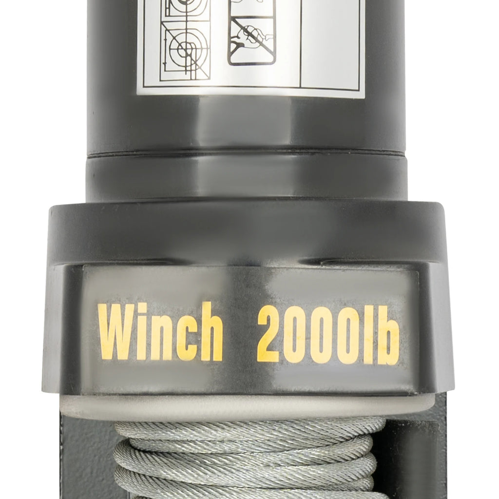 900kg Electric Winch| DC12V Off-Road Lifting Device| Alloy Steel Car and Ship Towing Device