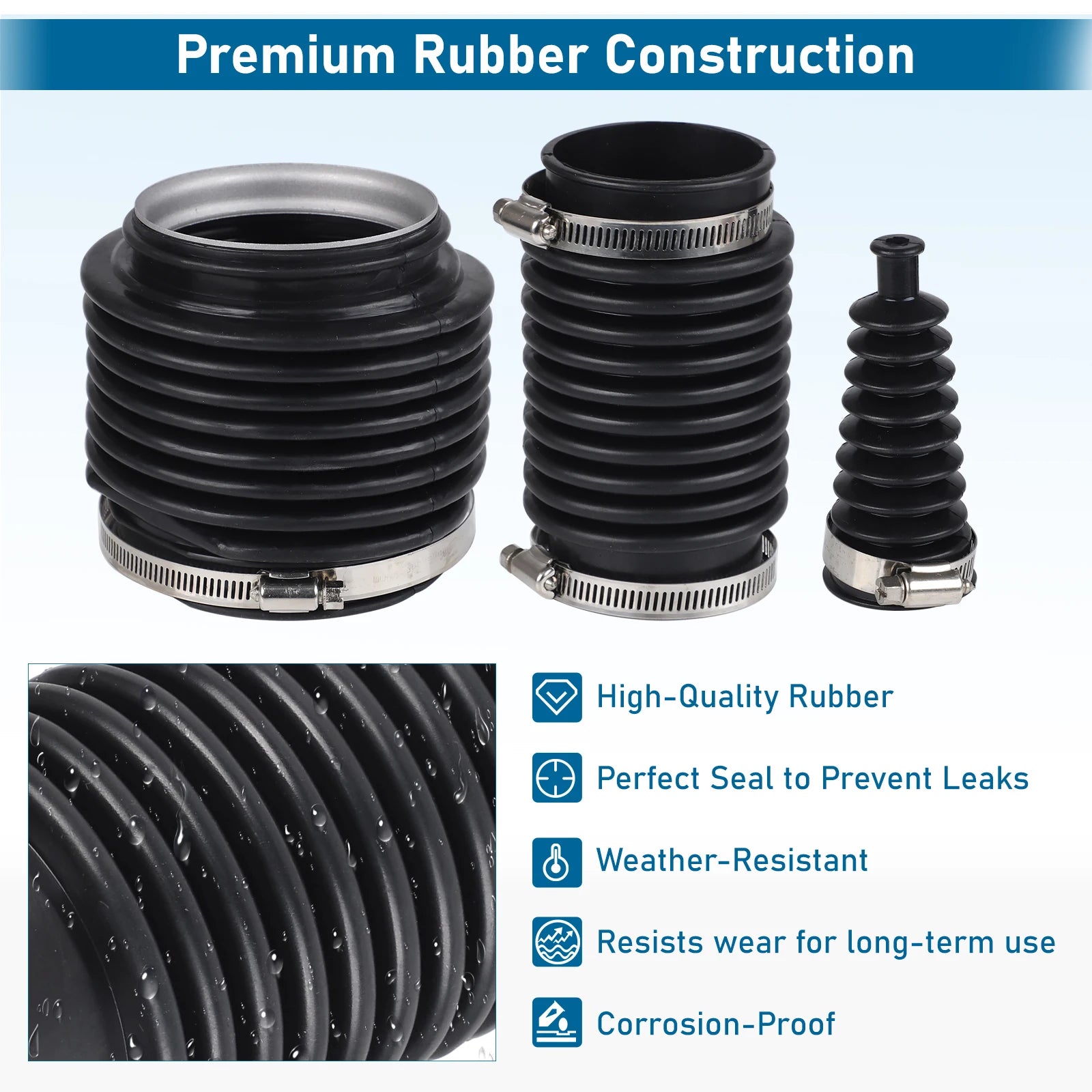 Bellows Reparationskit med Gimballager för Mercruiser Alpha One Gen II