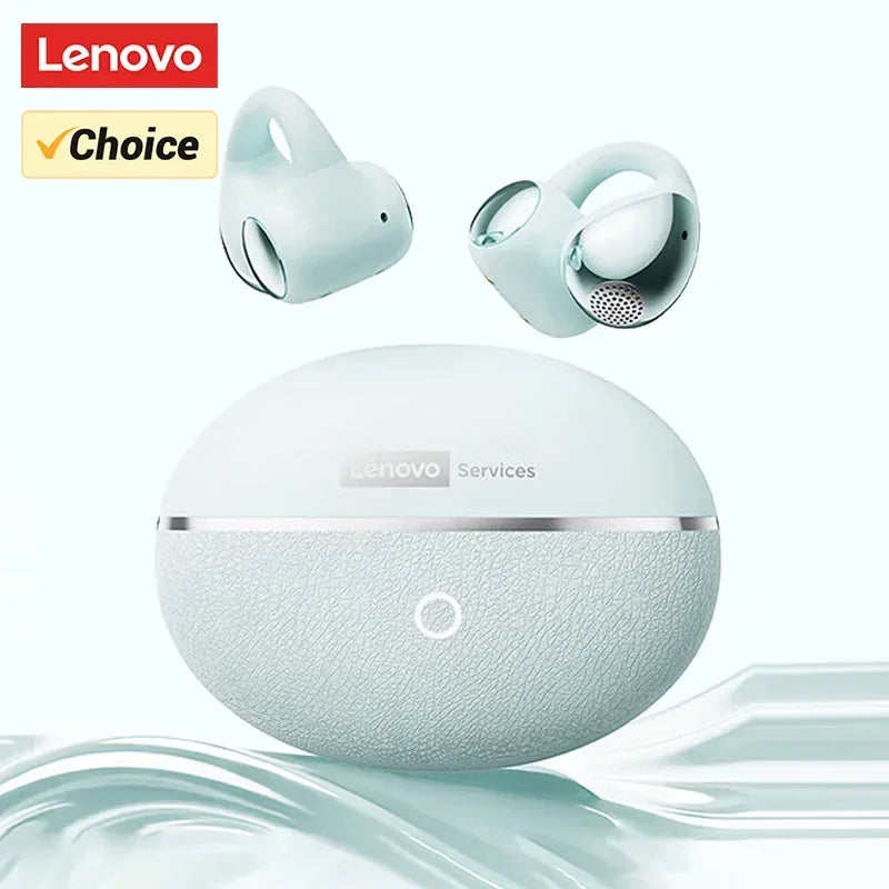 Lenovo RS110 Öronklämma Bluetooth Hörlurar - Trådlösa Sportöronsnäckor med Öppet Öra RS110 Blå