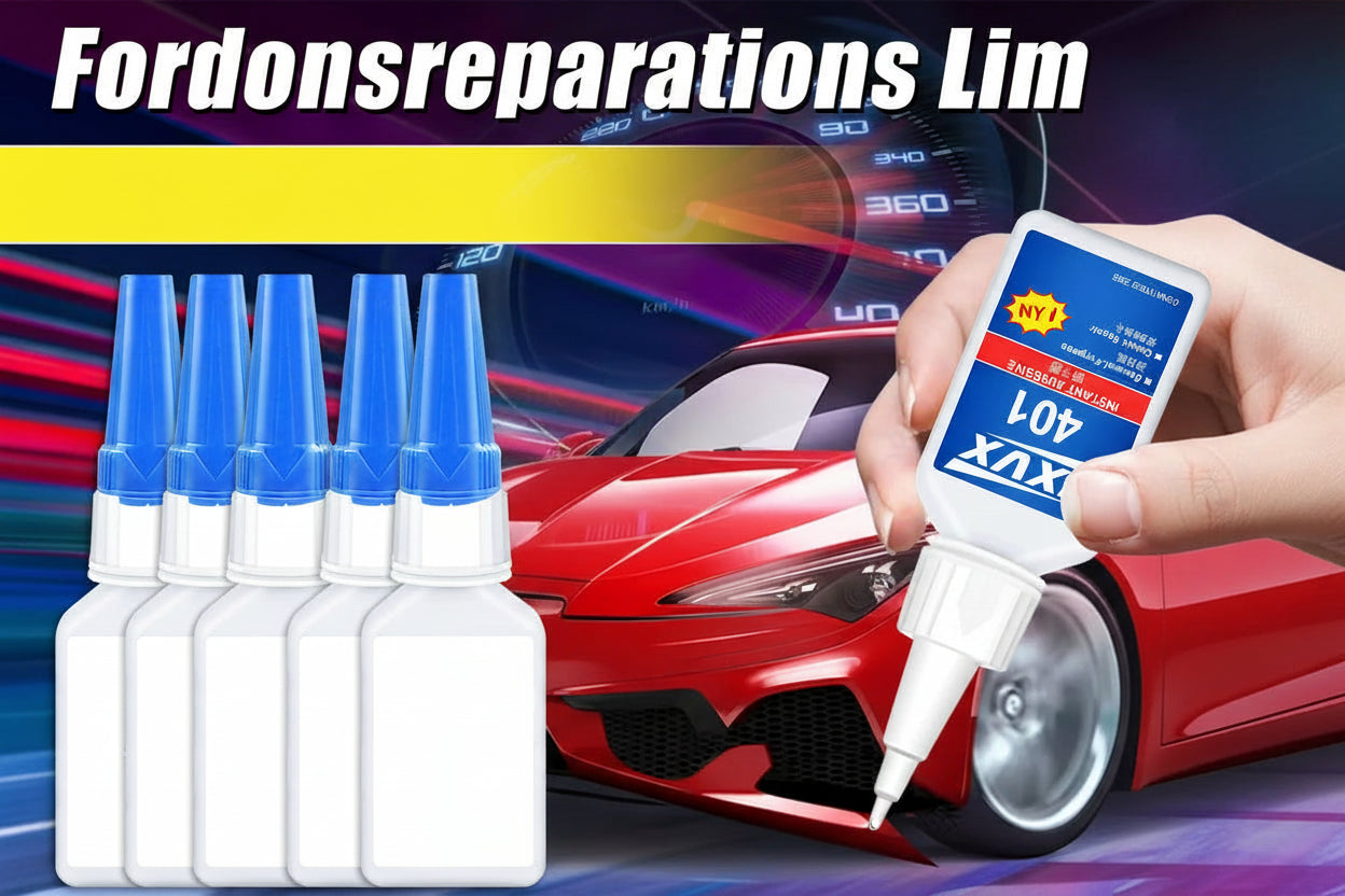 Universellt Superlim 20g Cyanoacrylat - Snabbtorkande för Gummi Trä Glas Läder