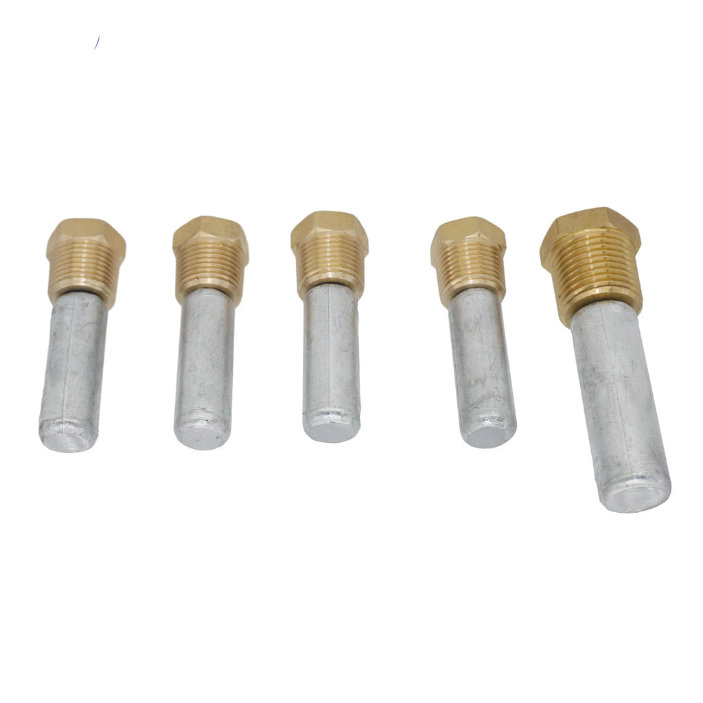 119574-18790 119574-44150 5 Pcs Zinc Anode For Yanmar 6LY 6LP some 4LHA Engines
