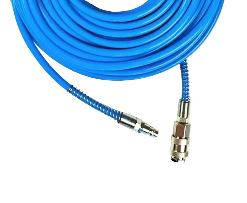 Luftkompressorslang med Snabbkoppling - Flexibel PU-slang 10/20/30m