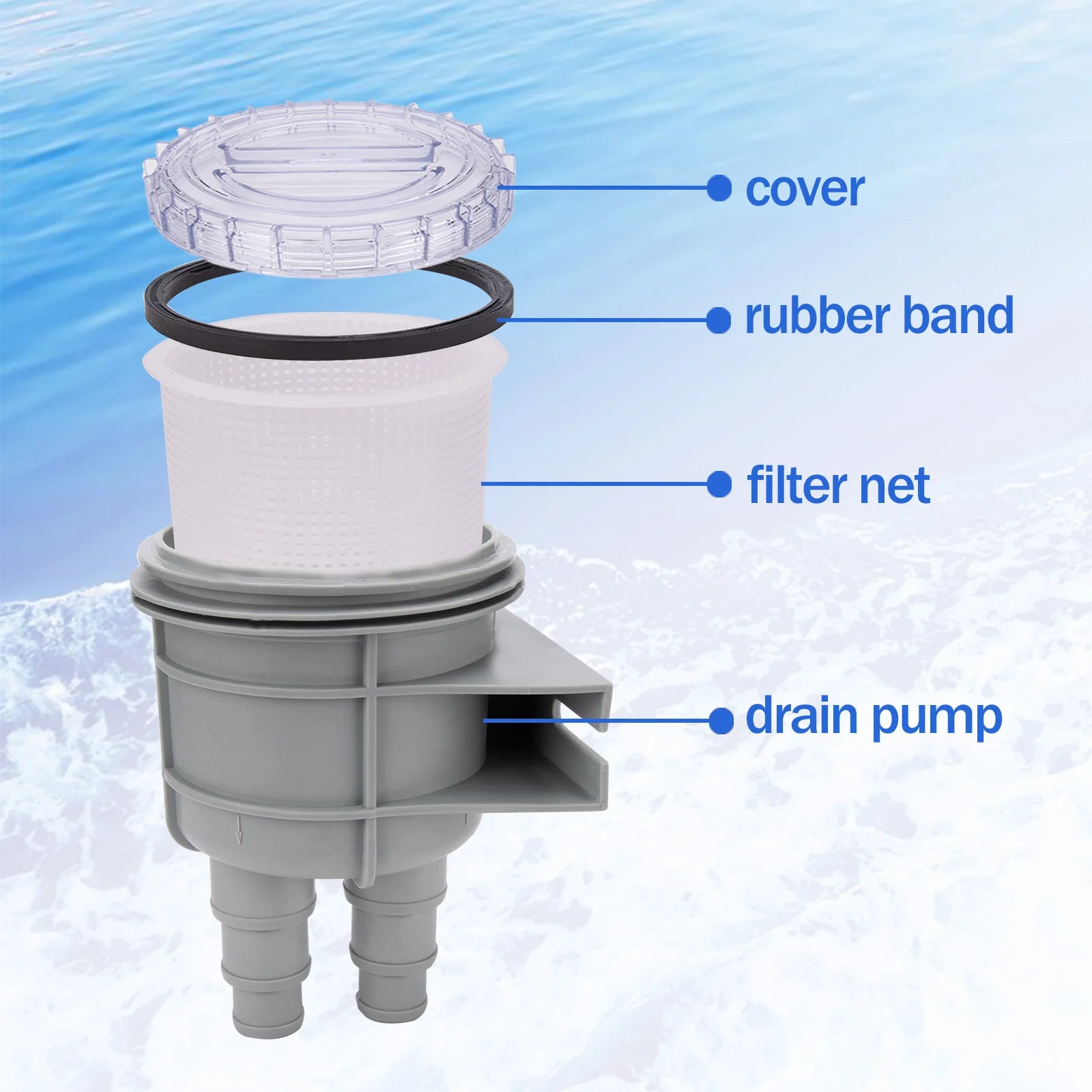 Marin Råvattenfilter - Robust Sjövattenfilter för Motorkylsystem
