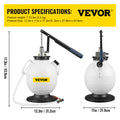 7.5L Transmissionsvätskepump - Manuell Vätskeöverföring med 8 ATF-adaptrar 7.5L