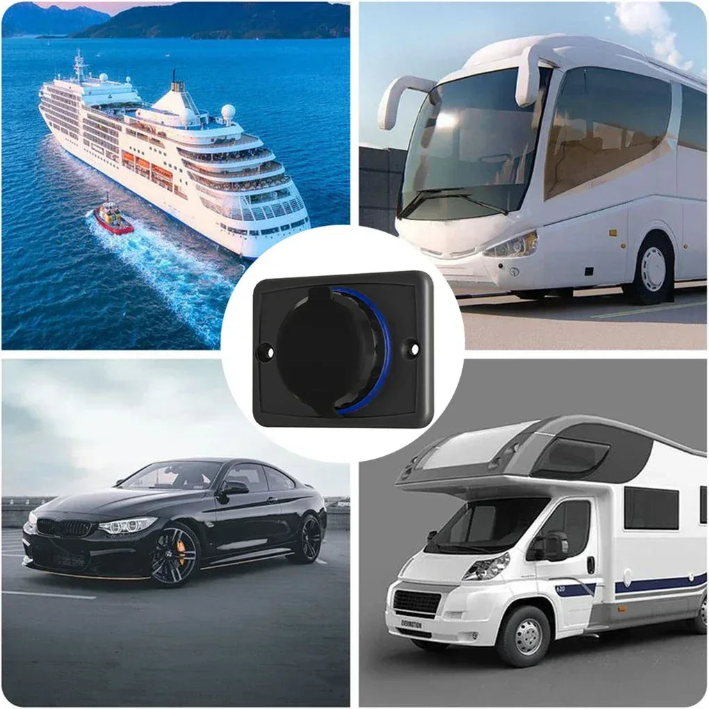 Vattentät USB-laddare för bil - Dubbel snabbladdning 12V/24V