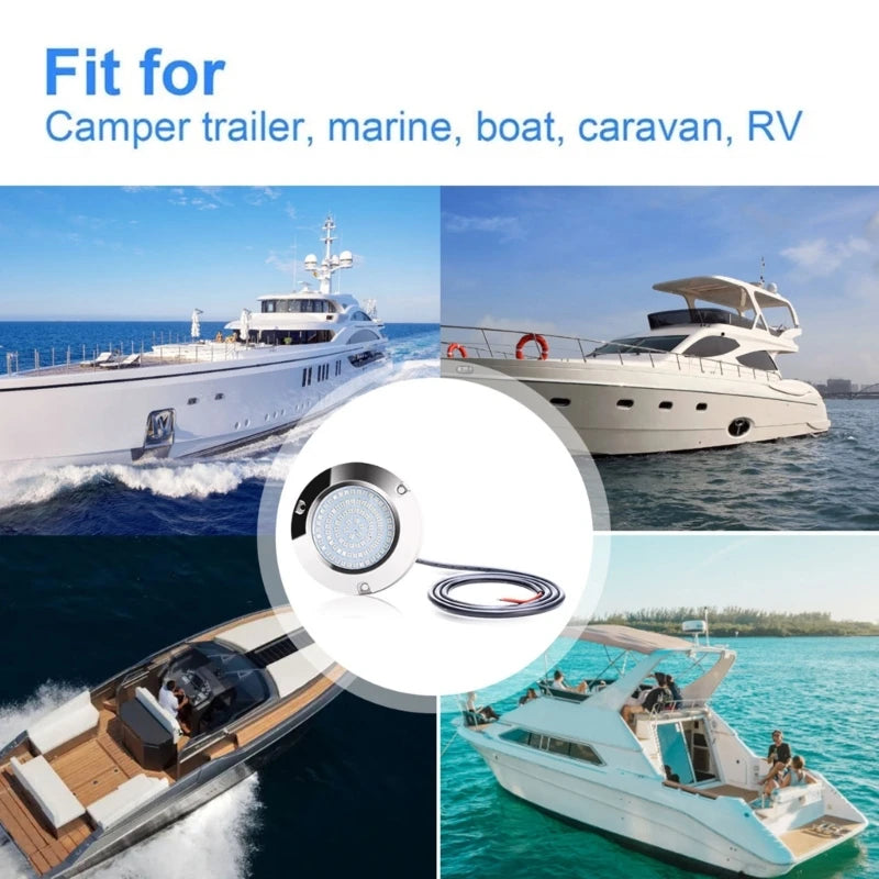 Premium LED Navigationsbelysning för Båt - 90 LED Akterspegel Lampa