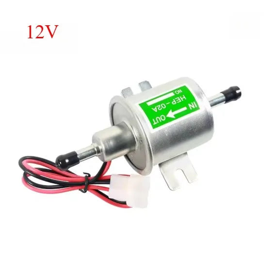 12V Universell Elektrisk Bränslepump HEP-02A – Diesel & Bensin, Lågtryck för Bil, MC & ATV