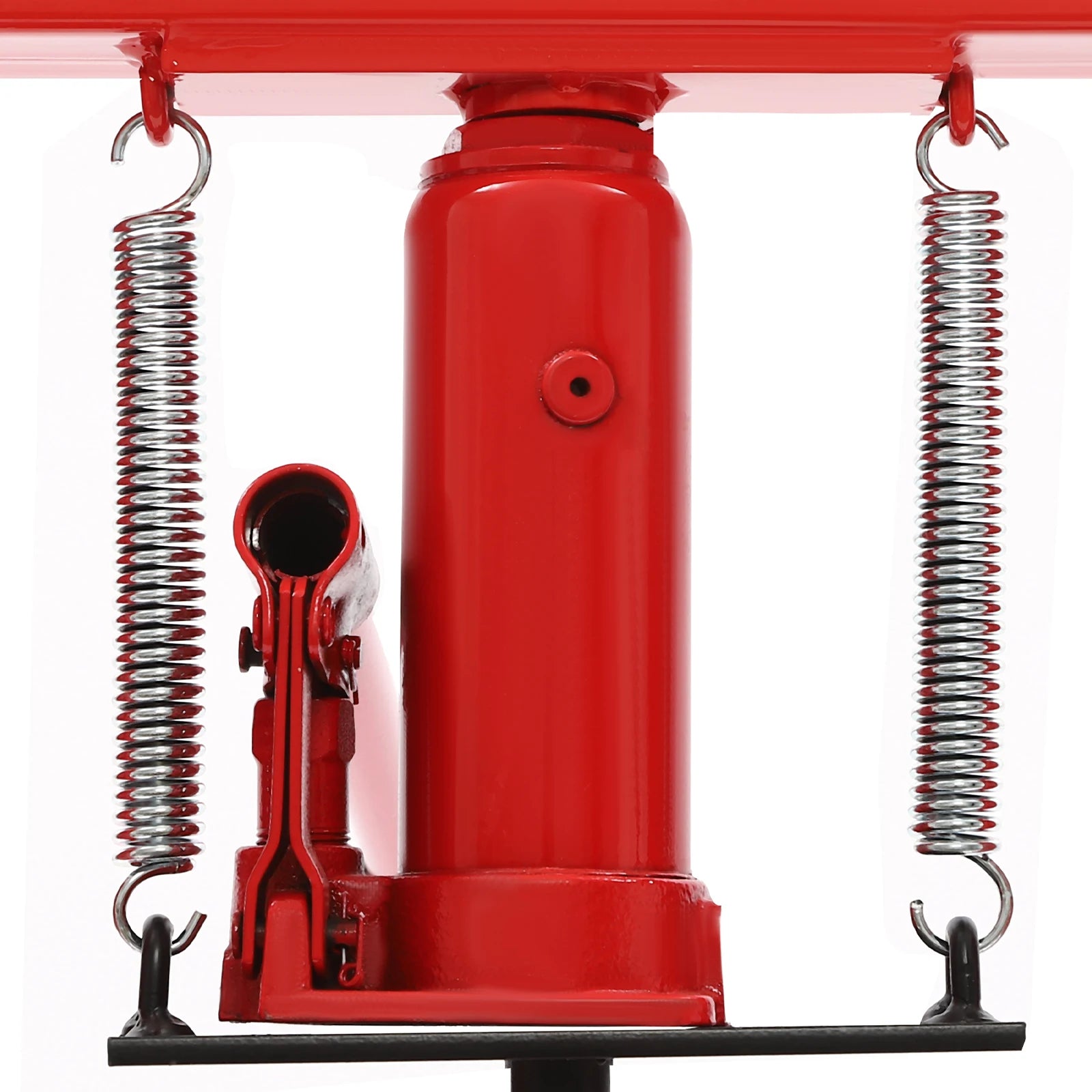 Hydraulisk Verkstadspress 6 Ton - Höjdjusterbar Garagepressmed Pressplatta