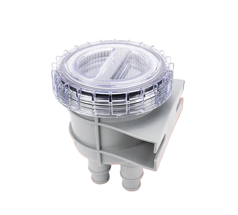 Marin Råvattenfilter - Robust Sjövattenfilter för Motorkylsystem grå Poland