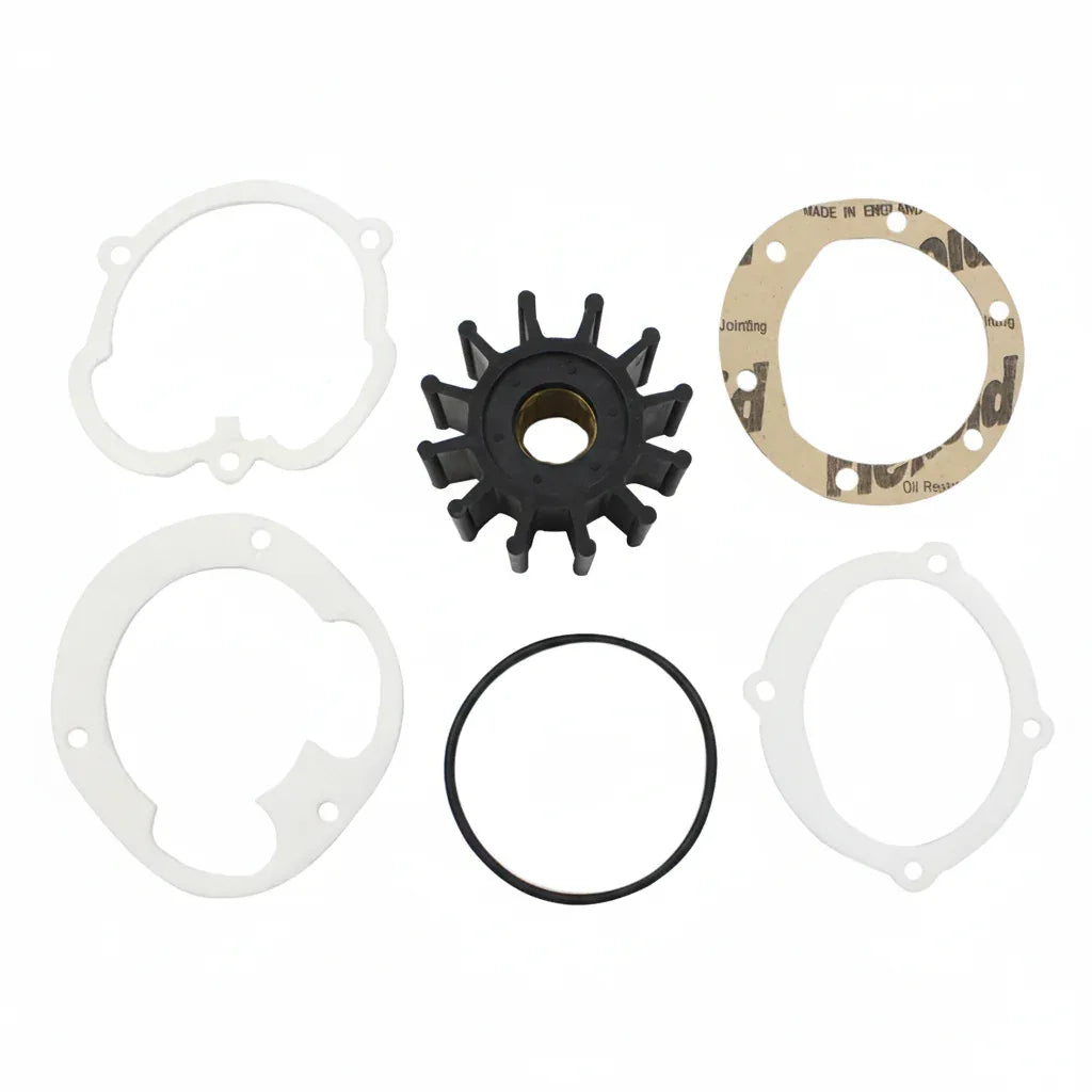 Vattenpump Impeller Kit 1210-0001 för Jabsco & Johnson Marinmotorer