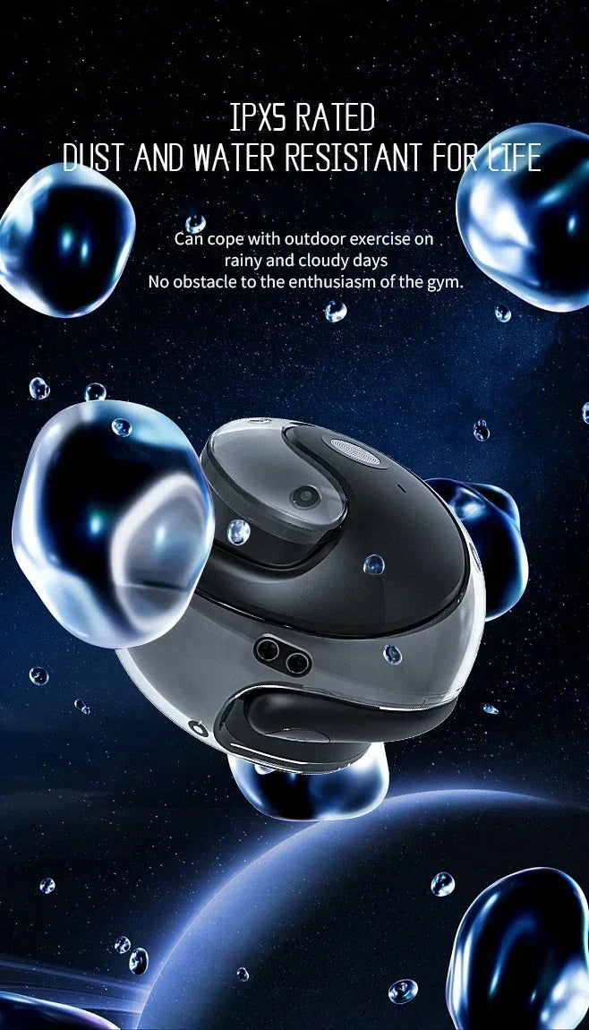 Trådlösa Bluetooth Hörlurar 5.3 - Sport & Gaming Headset med Brusreducering