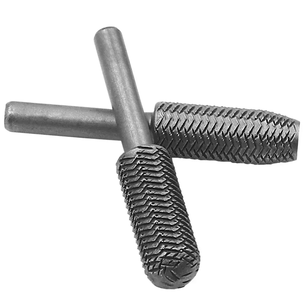 5-delars Roterande Raspfilsset Stål 6mm Skaft - DAZZLEEX Dubbelskärare för Metall & Trä