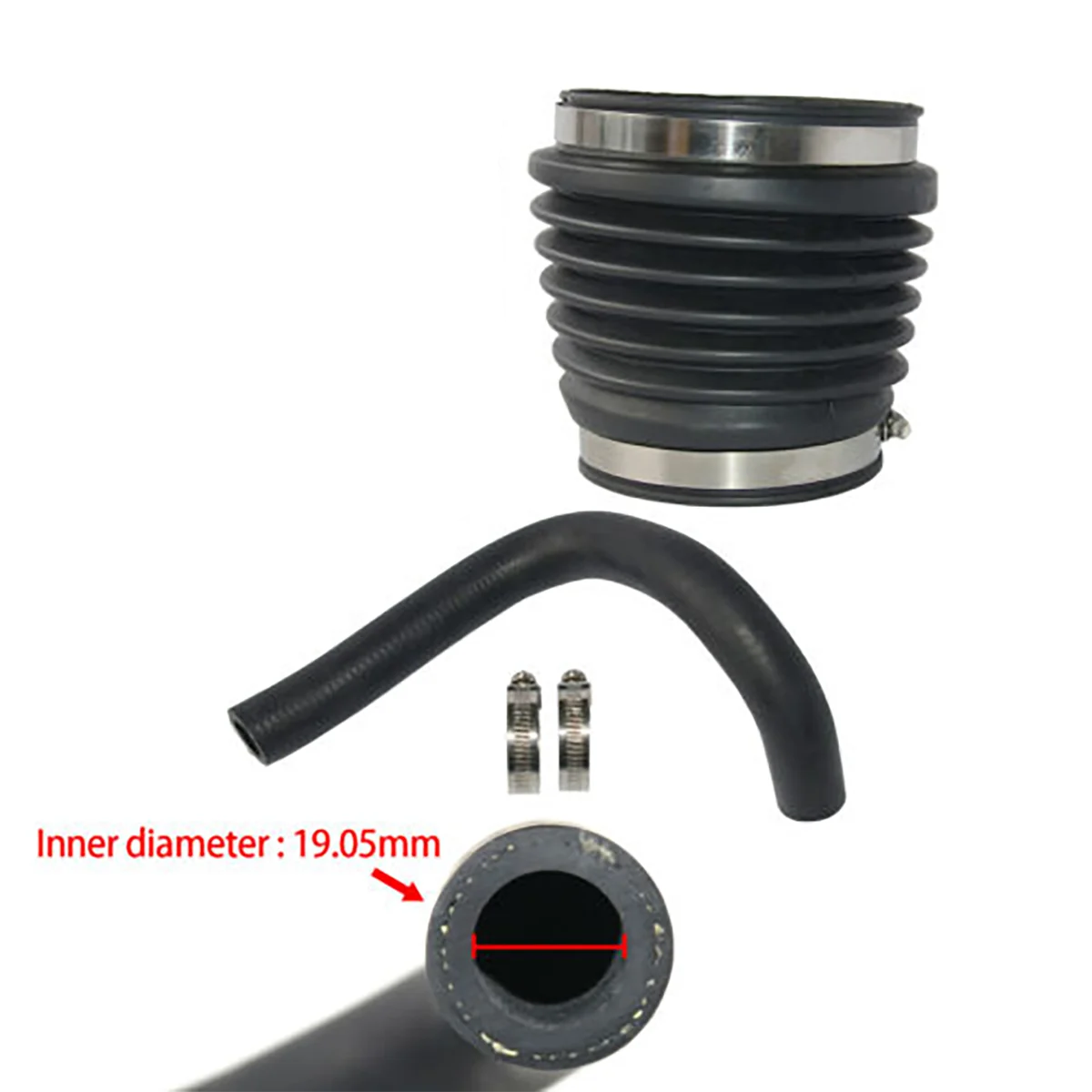 Komplett Bellows-kit 875822 för Volvo Penta Sterndrive AQ DP SP - U-Joint & Avgasbellow