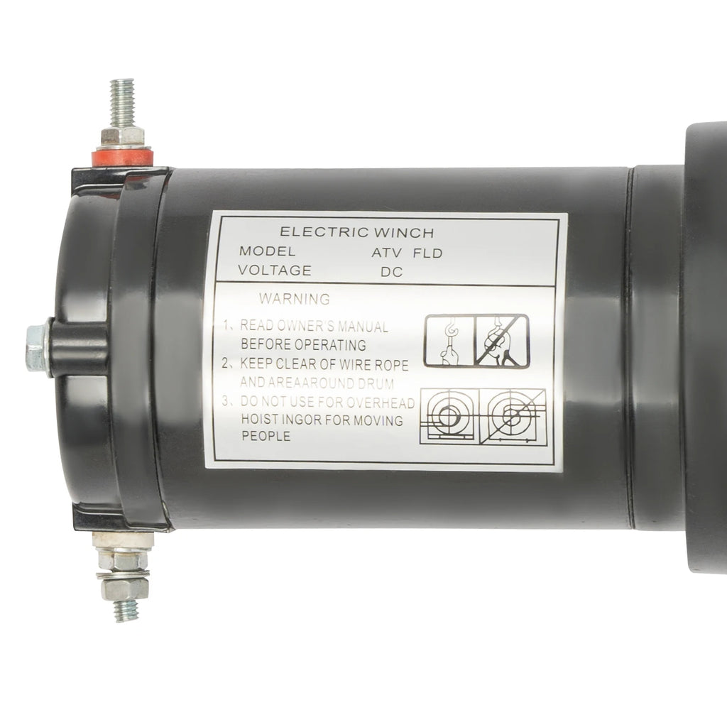 900kg Electric Winch| DC12V Off-Road Lifting Device| Alloy Steel Car and Ship Towing Device