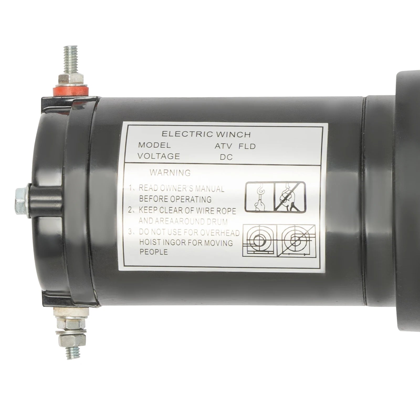 900kg Electric Winch| DC12V Off-Road Lifting Device| Alloy Steel Car and Ship Towing Device