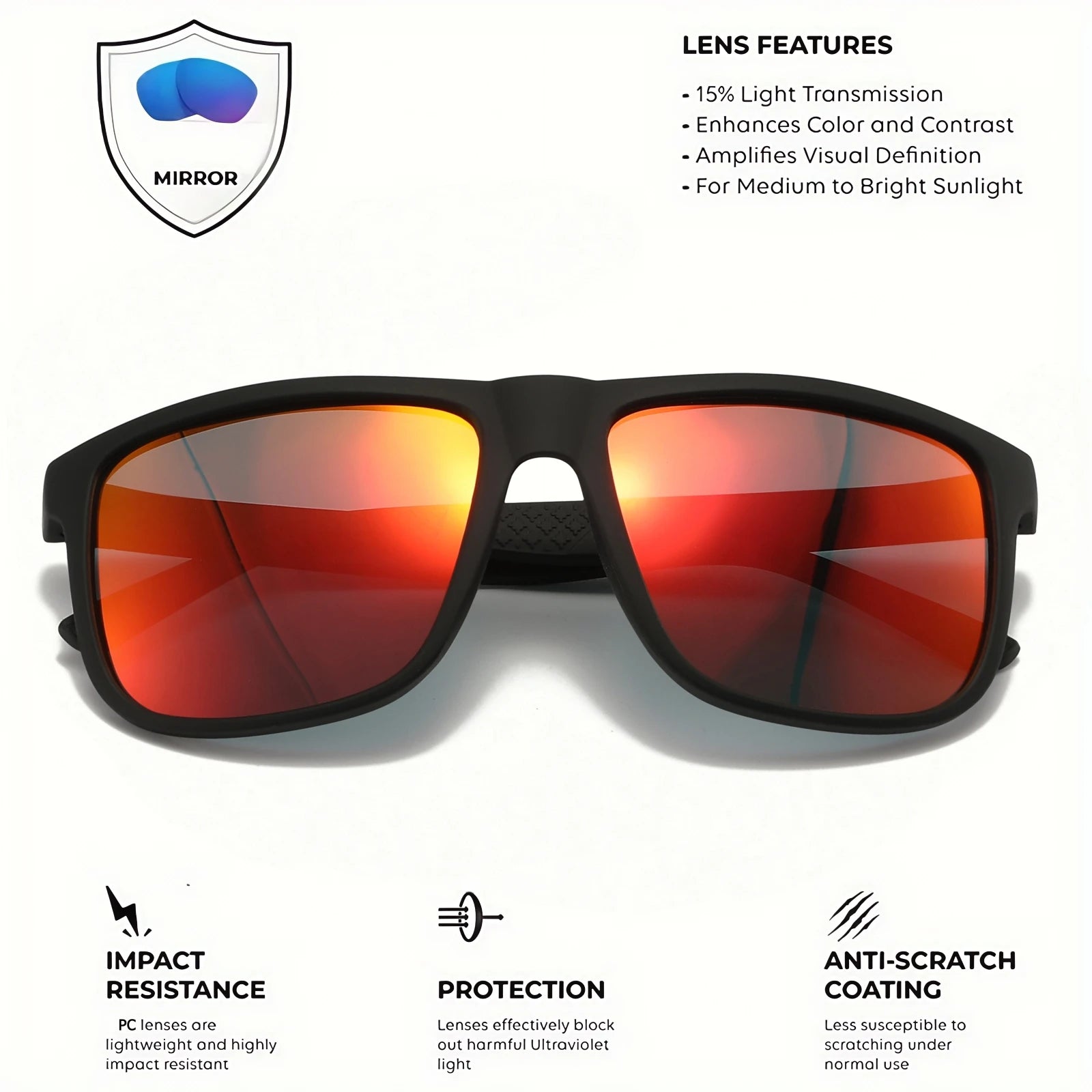 Vintage Fyrkantiga Solglasögon Män Kvinnor Lyxigt Varumärke