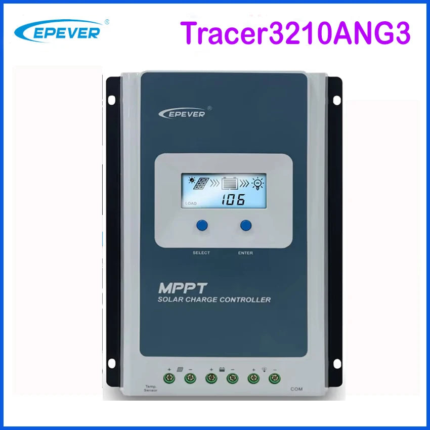 MPPT Solarladdningsregulator 10A 20A 30A 40A – 12V/24V Auto Tracer3210ANG3 30A 12V 24V