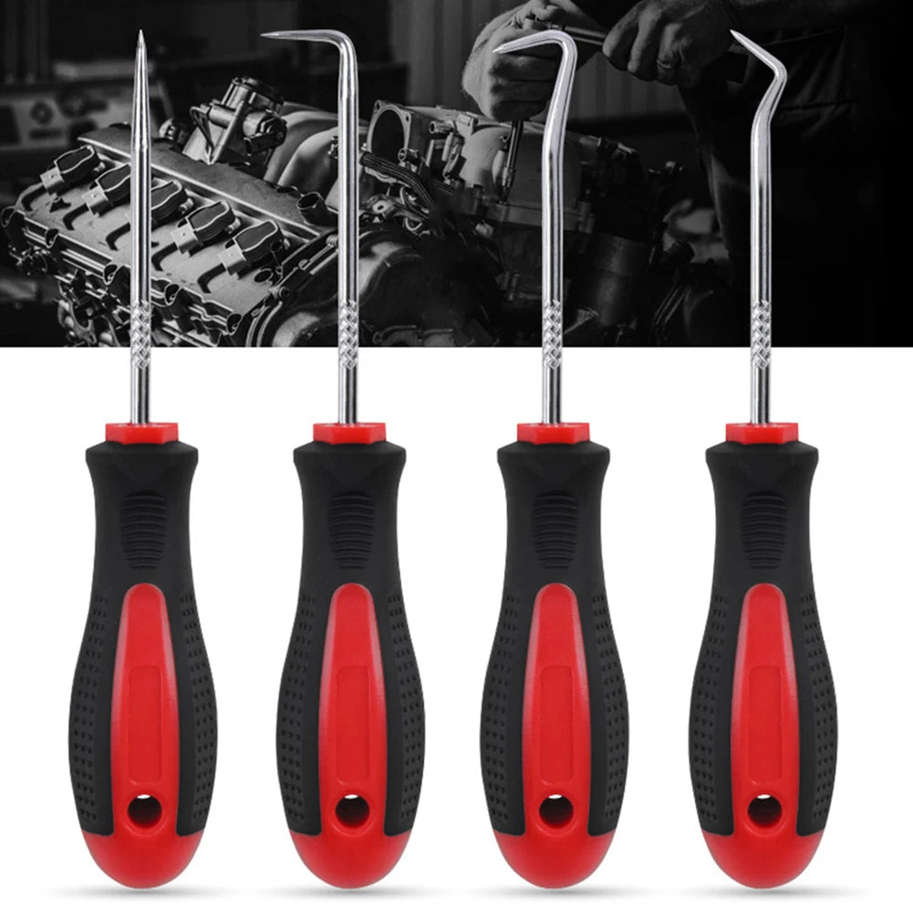 Oljetätning Skruvmejsel 24cm/16cm Bil O-Ring Tätning Packnings Puller Pick Krokar Tätningsverktyg
