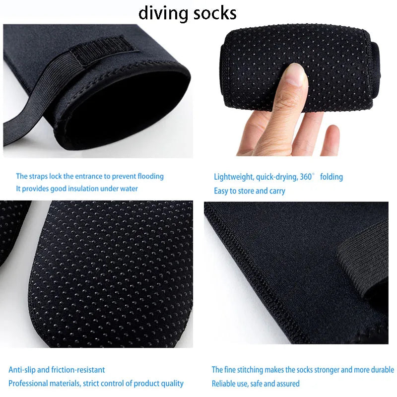 Diving Gloves Socks Head Covers Diving Equipment Wear-resistant Prevent Punctures And Keeps Warm Beachcombing Protective Gear