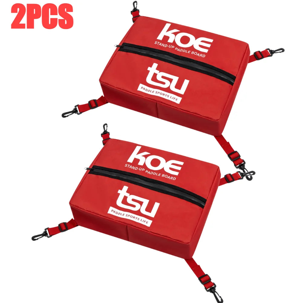 Paddleboard Kylväska - Isolerad Förvaringsväska för SUP Röd 2ST