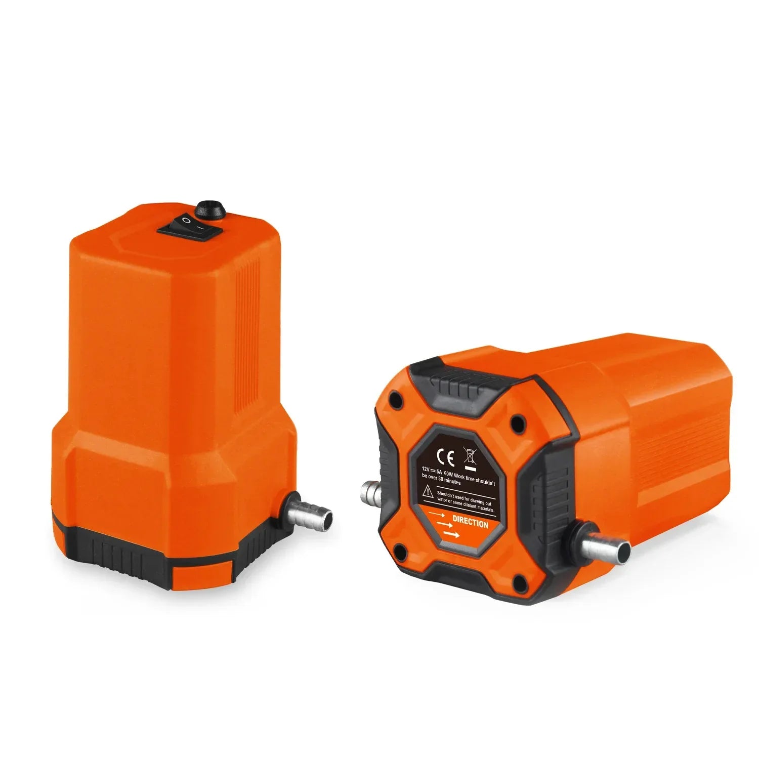 Elektrisk Oljepump 12V - Professionell Oljeabsorbering för Bil & Motorcykel