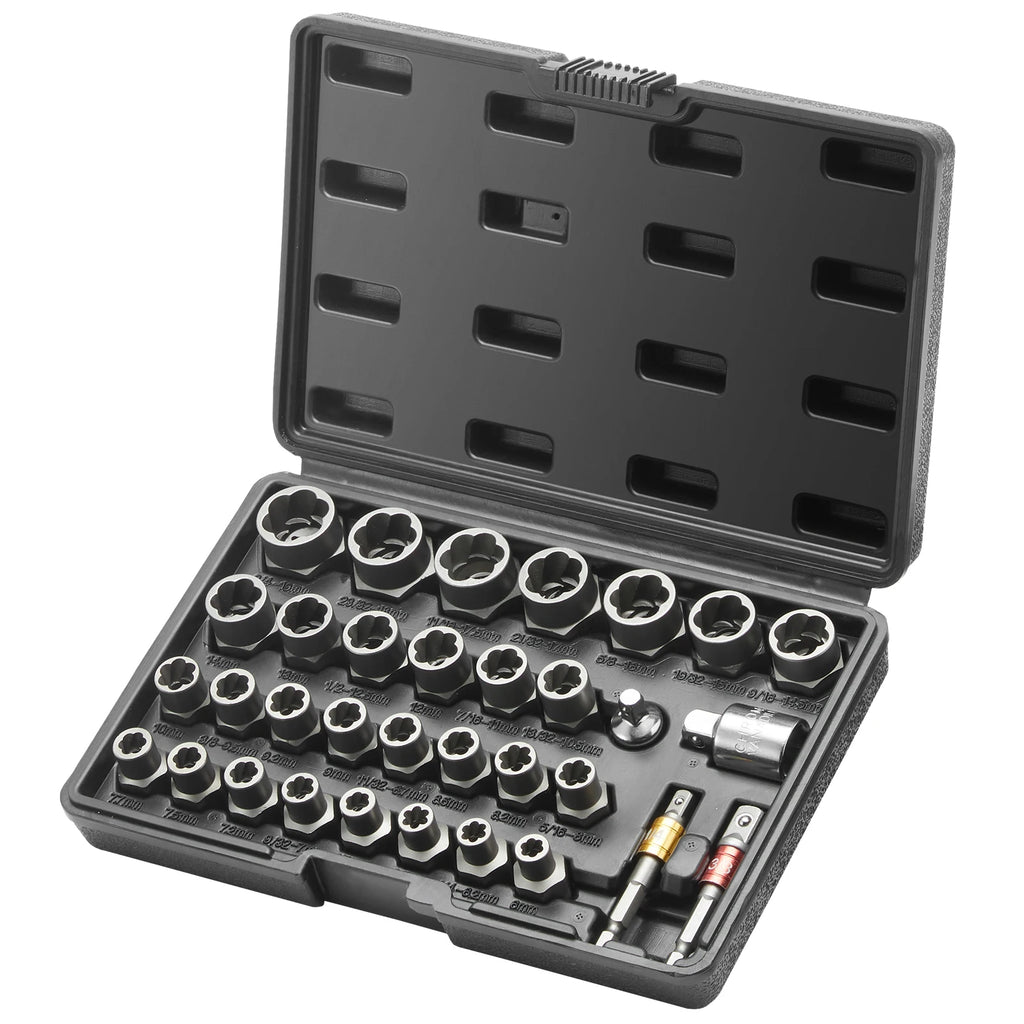 Bultutdragare Set 29 Delar - Skruv och Mutter Borttagningsverktyg 6-10mm