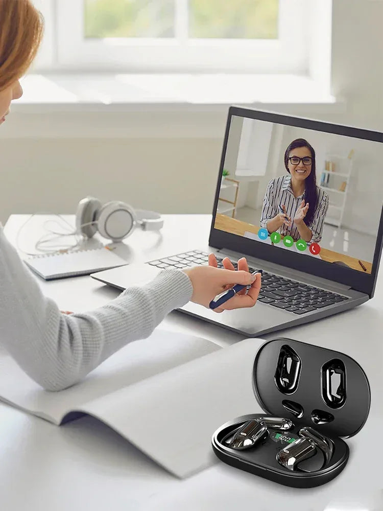 AI Översättningshörlurar 3-i-1 - 144 Språk Bluetooth 5.3 Trådlösa Hörlurar