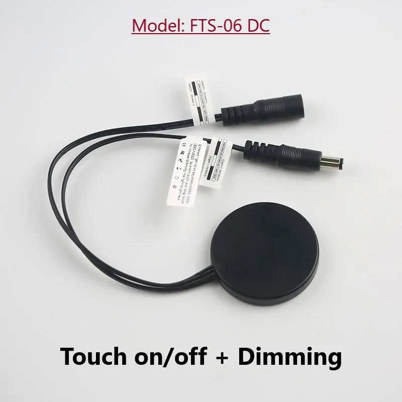 Smart Touch Dimmer Switch DC 12V/24V - LED Skåpbelysning med Sensor | 60W FTS 06 DC12V-24V