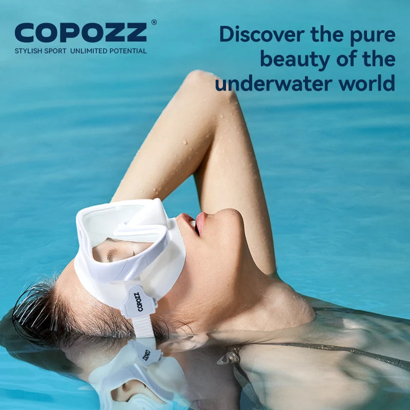 Snorkelmask - HD Anti-Dimma Panorama Dykmask